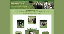 Desktop Screenshot of keepstonefarm.com